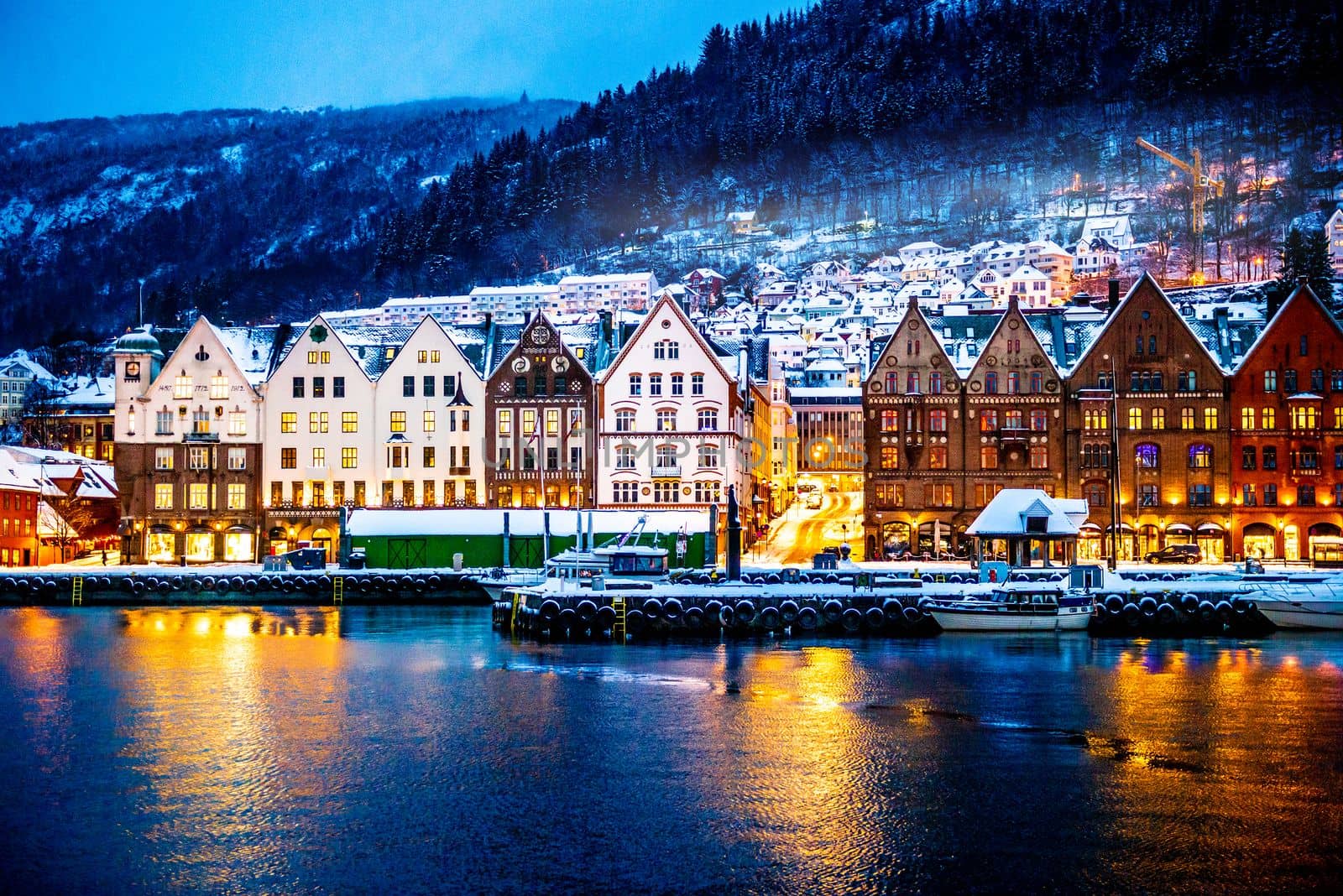 Bergen city in Norway by tan4ikk1