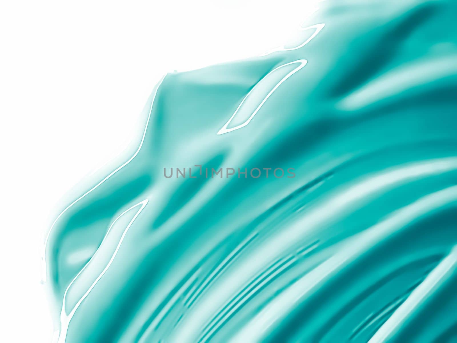 Glossy green cosmetic texture as beauty make-up product background, cosmetics and luxury makeup brand design by Anneleven