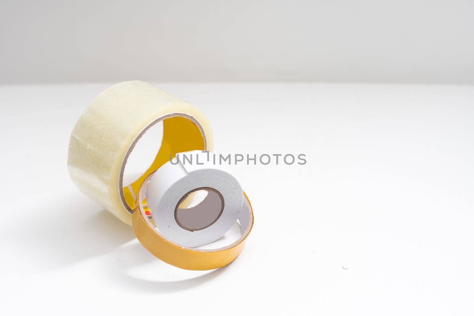 duct tape isolated on white background by Andelov13