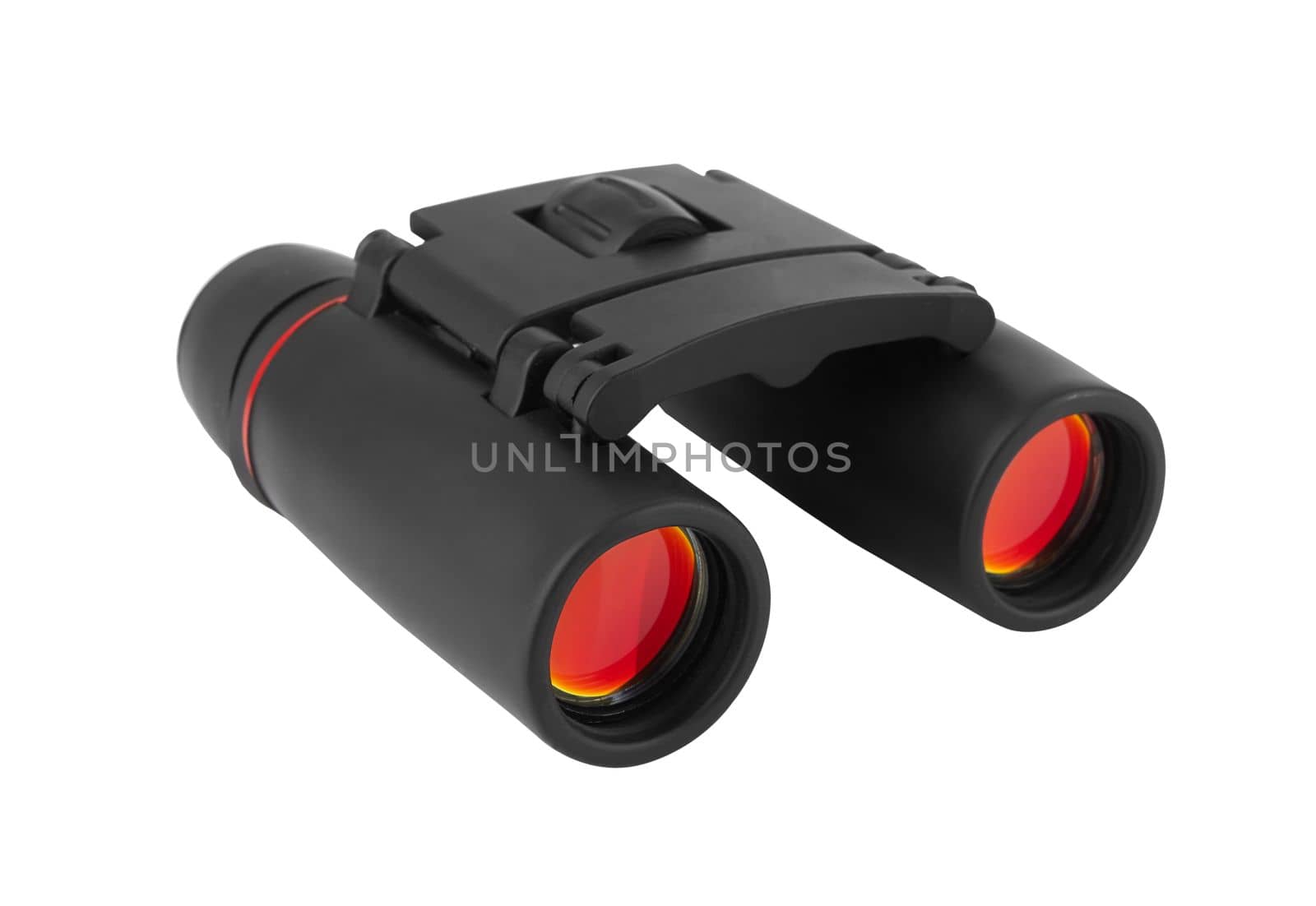Binocular isolated on a white background