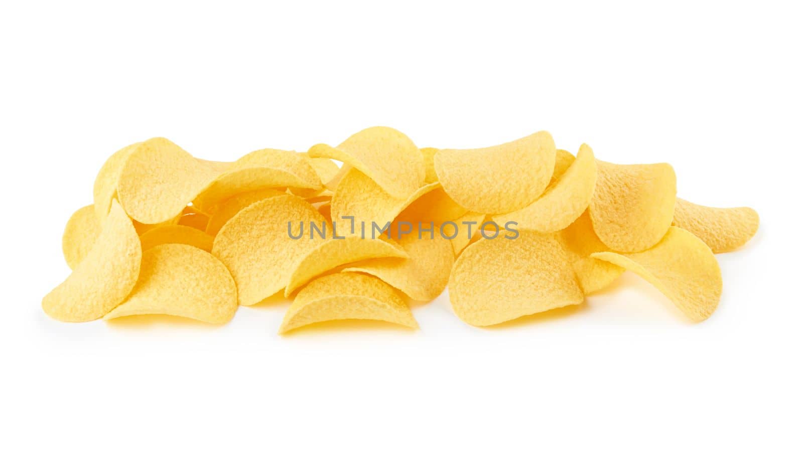 Potato chips isolated by pioneer111