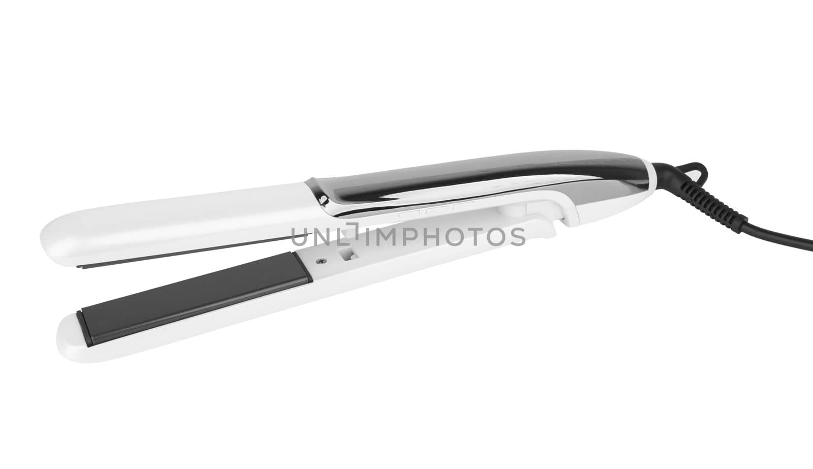 Hair straightener isolated on a white background