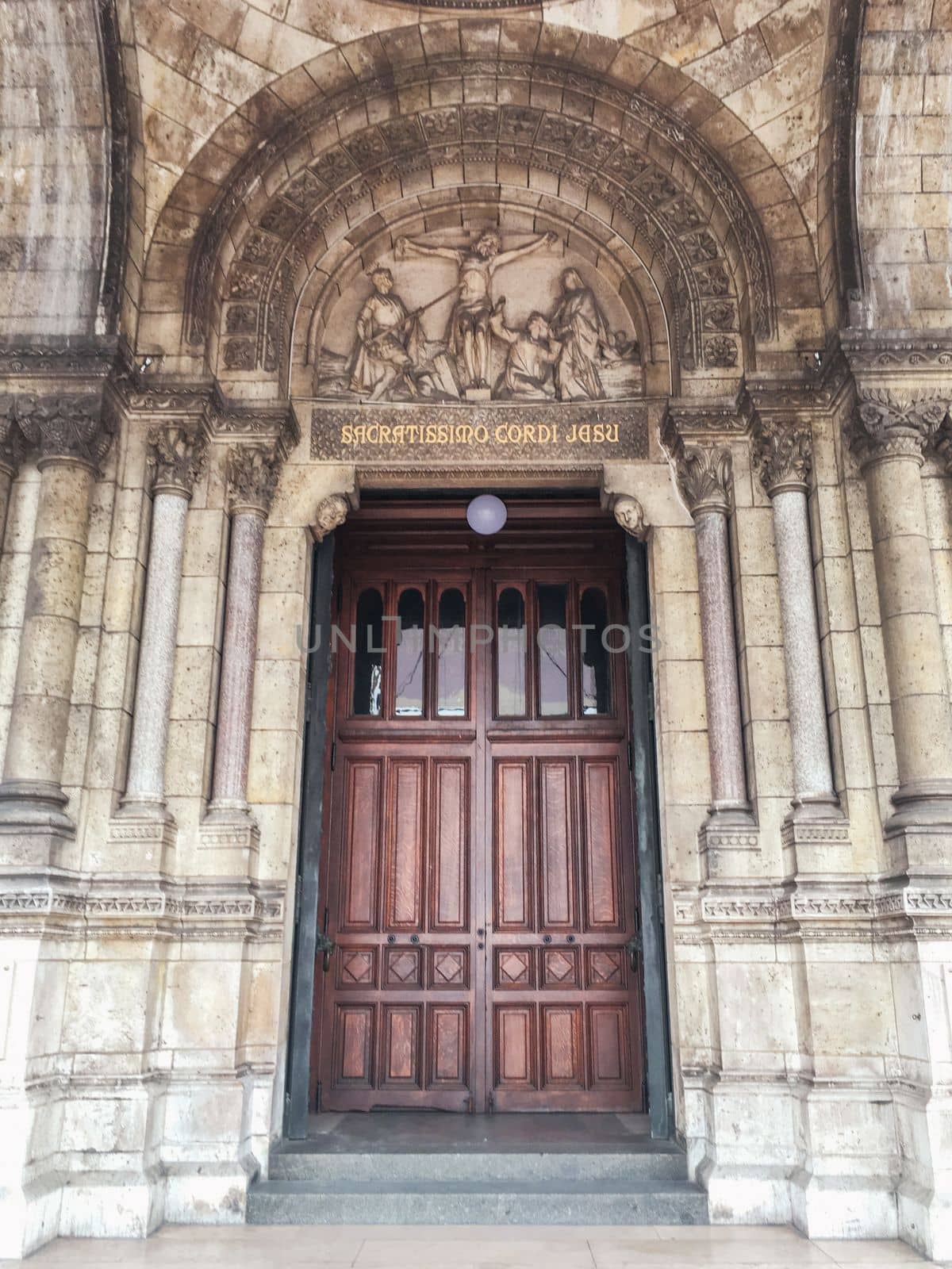 View from the outside of the Louvre in Paris. High quality photo