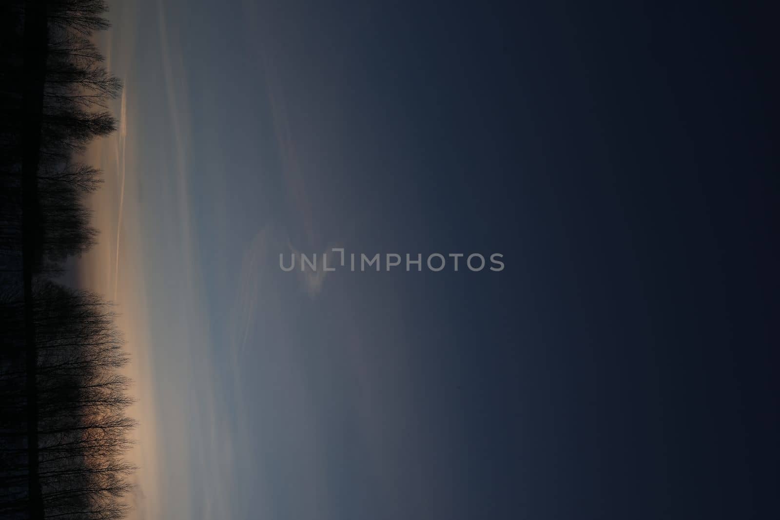 Sunset sky for background. amazing panoramic sunrise or sunset sky. sky scene.