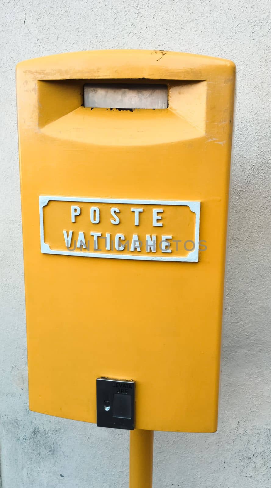 Post box in vatican city rome italy. High quality photo