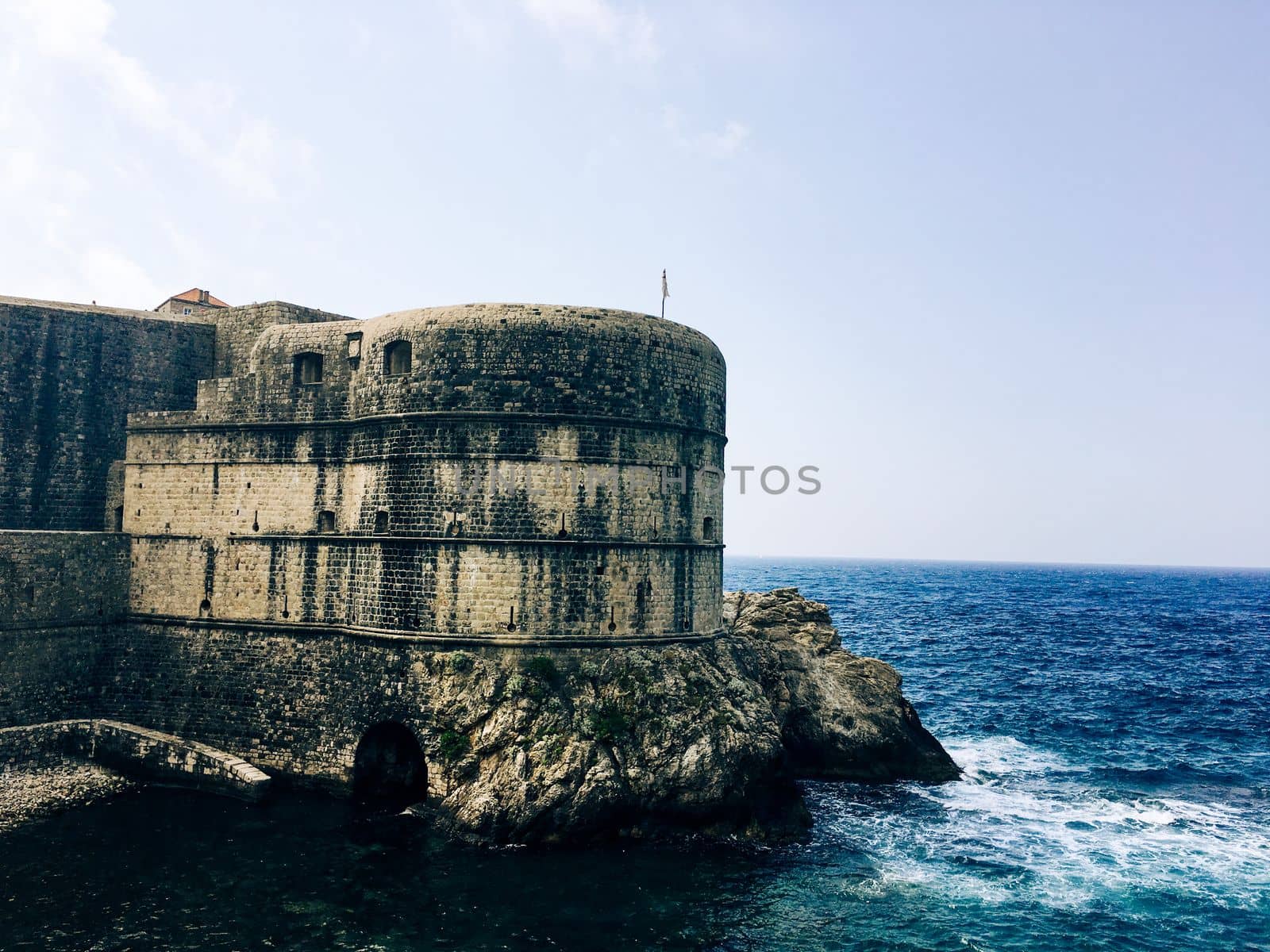 Views over the city of Dubrovnik Croatia in a european summer in game of thrones territory. by WeWander