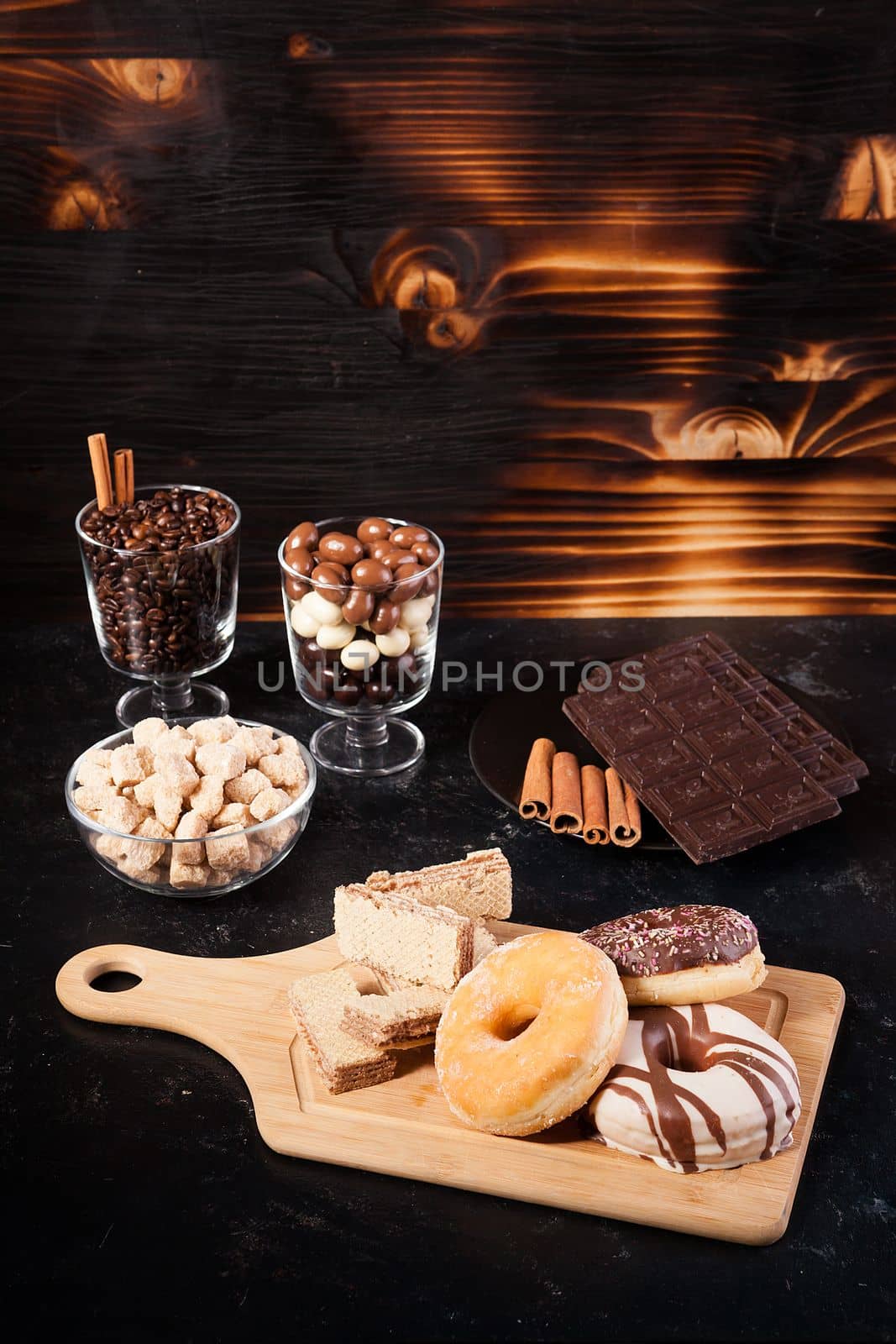 Unhealthy but delicous sweets and pastry by DCStudio
