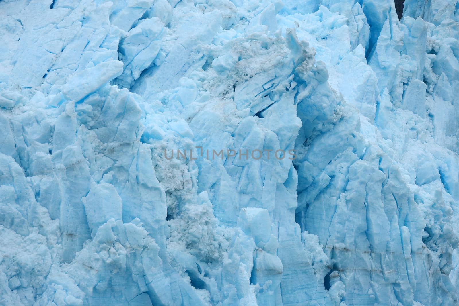 blue alaska tidewater glacier
