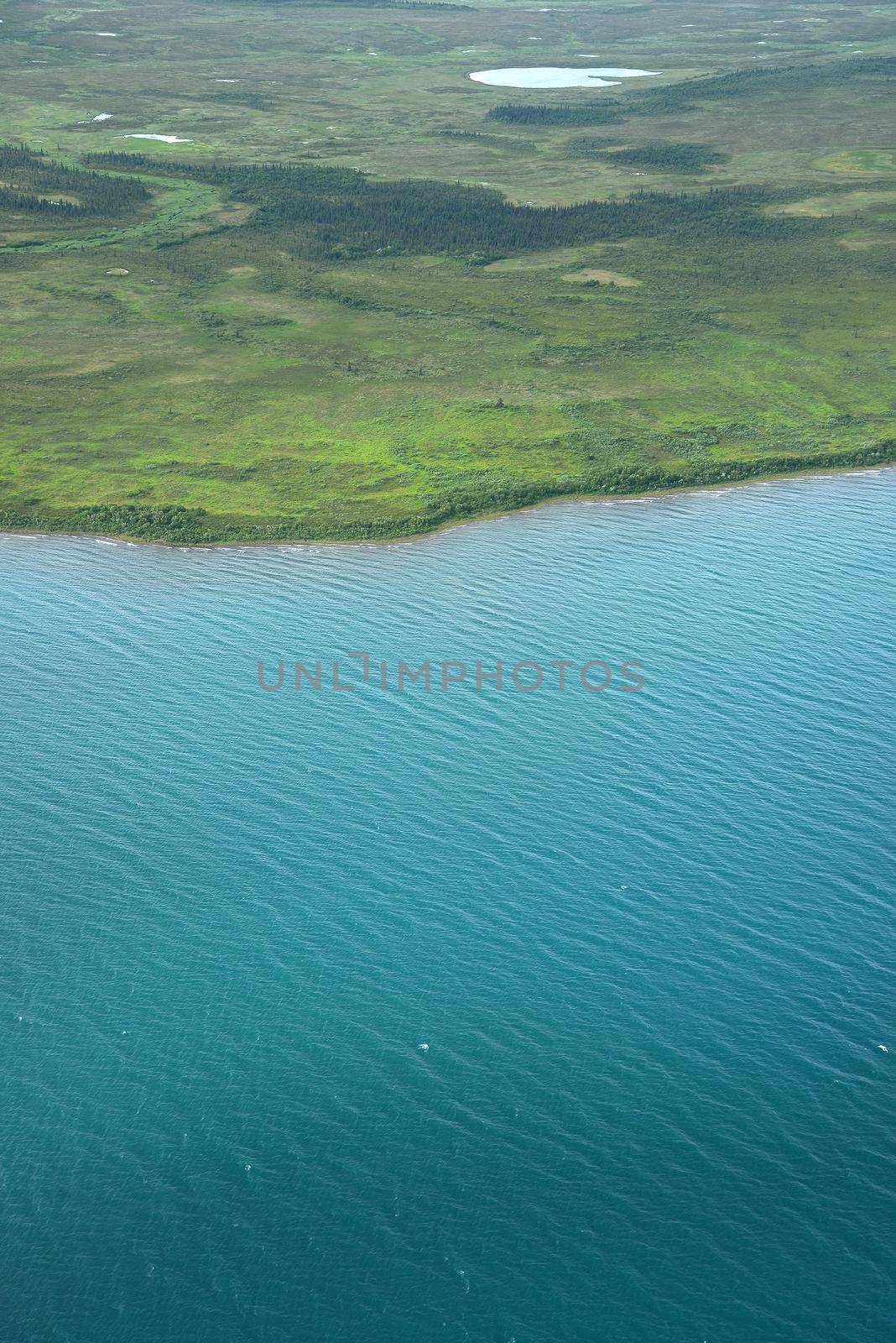 alaska aerial view by porbital