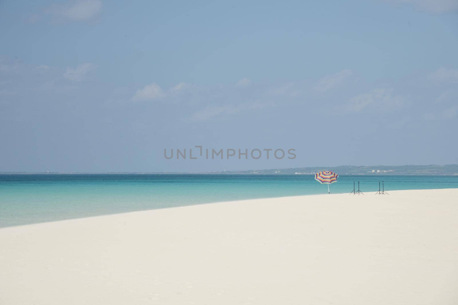 clear sea water at maehama beach, okinawa