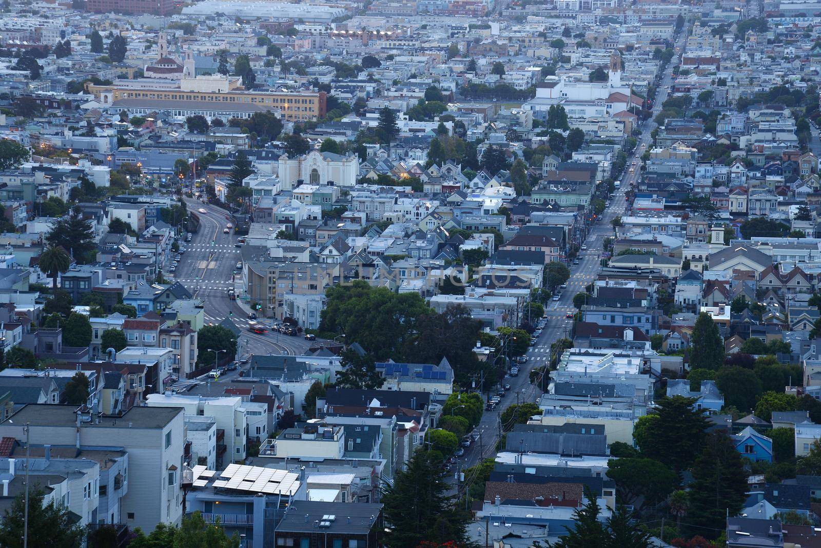 residential area in san francisco