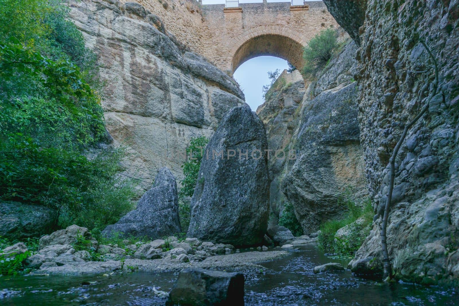 old bridge of Ronda,Andalucia,Spain by joseantona