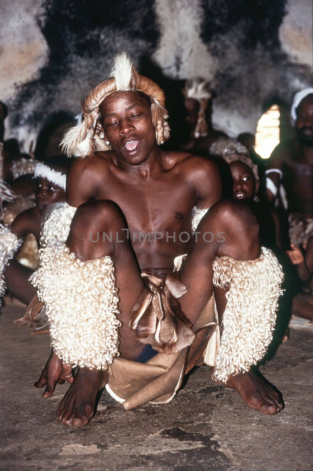 Zulu people at the Shakaland Zulu Village, Nkwalini Valley, Kwazulu Natal, South Africa.