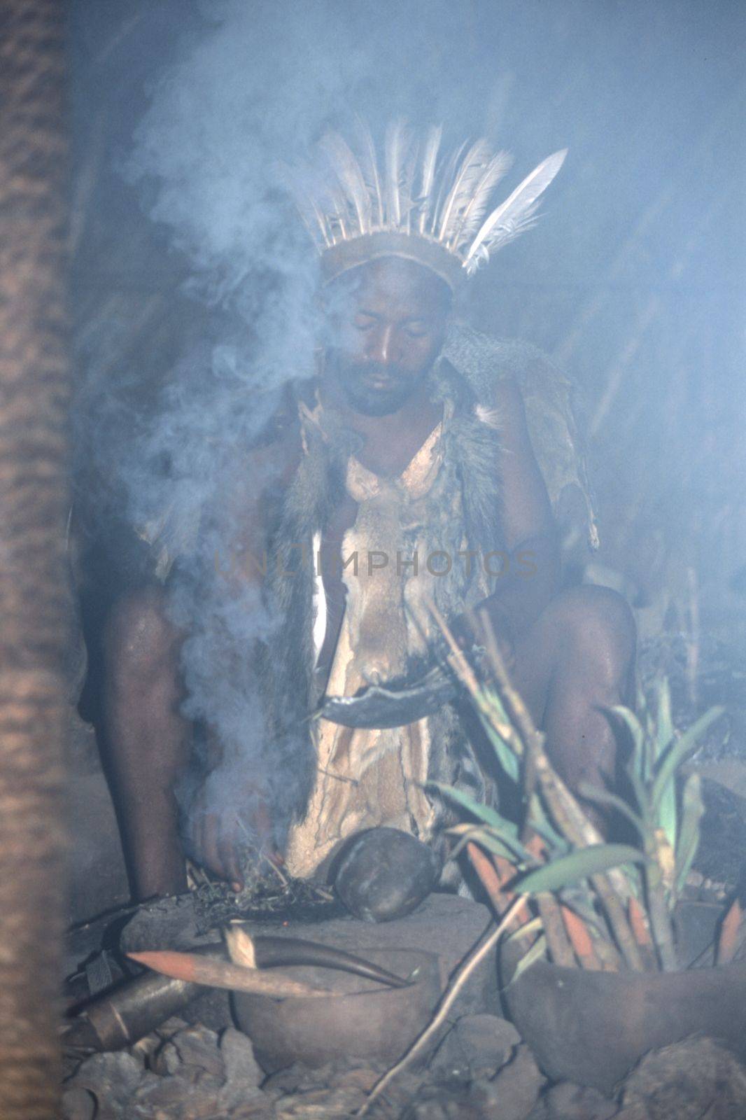 Zulu people at the Shakaland Zulu Village, Nkwalini Valley, Kwazulu Natal, South Africa.