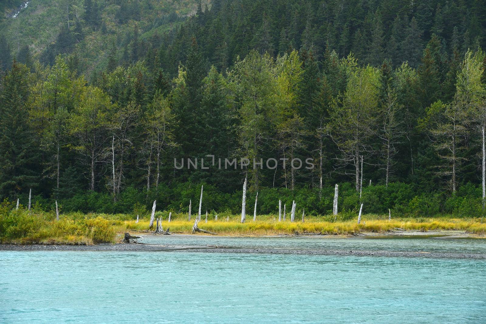 turquoise lake by porbital