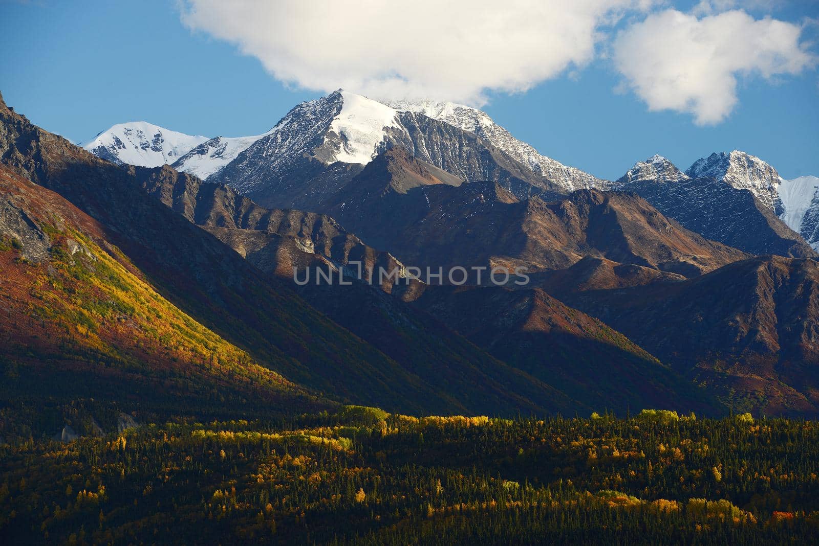 alaska mountain by porbital