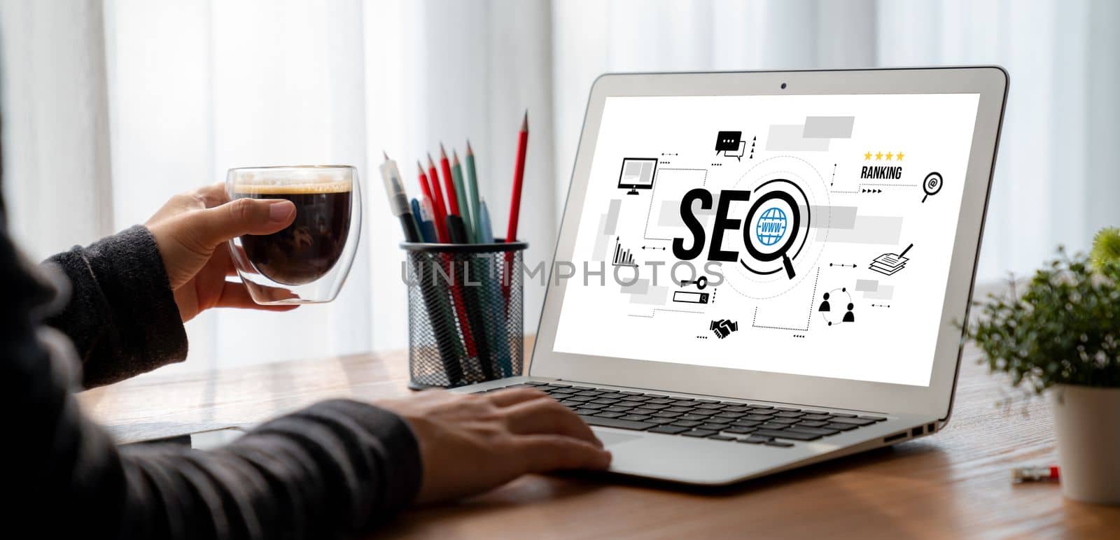 SEO search engine optimization for modish e-commerce and online retail business by biancoblue