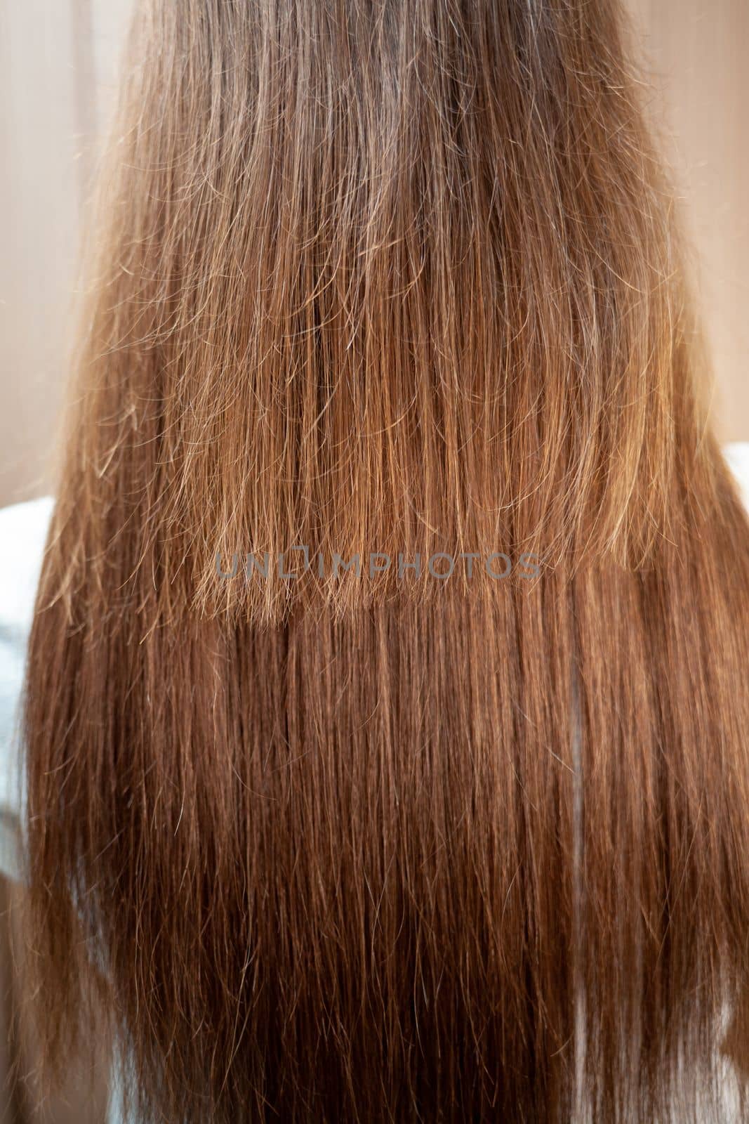 Long hair extensions and your own short ones. Hair extensions to thicken your own. The result of hair extensions