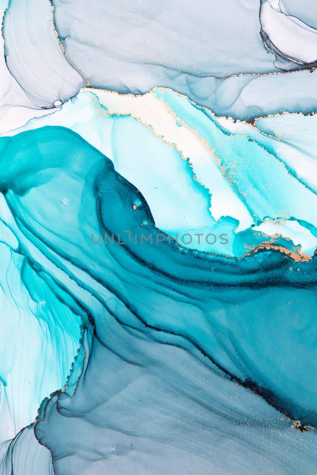 Marble ink abstract art from meticulous original painting abstract background . Painting was painted on high quality paper texture to create smooth marble background pattern of ombre alcohol ink .