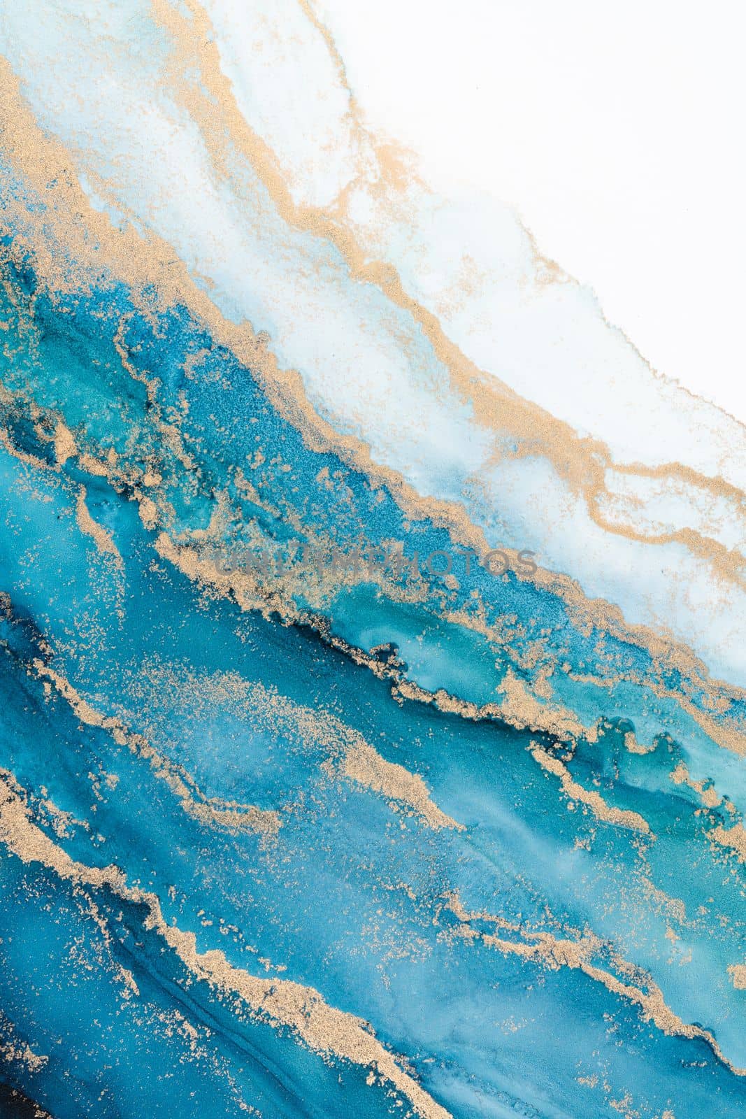 Marble ink abstract art from meticulous original painting abstract background . Painting was painted on high quality paper texture to create smooth marble background pattern of ombre alcohol ink .