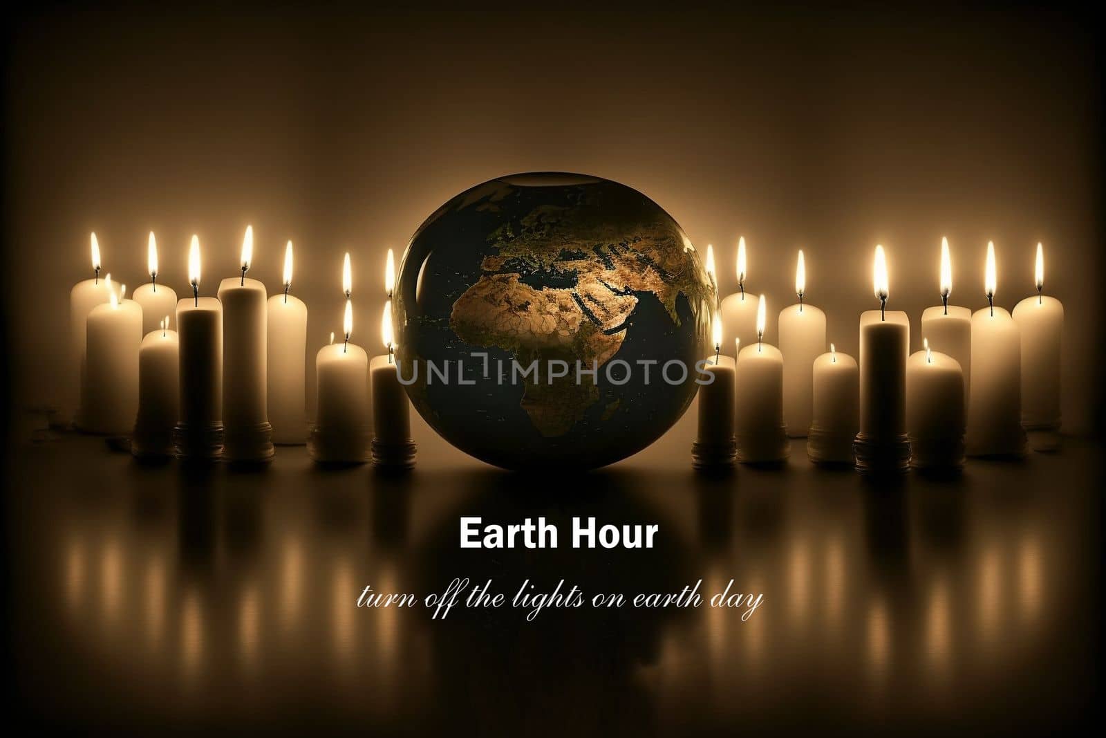 Earth Hour. Our Home. Energy and electricity. Turn off the lights on Earth Day for one hour.