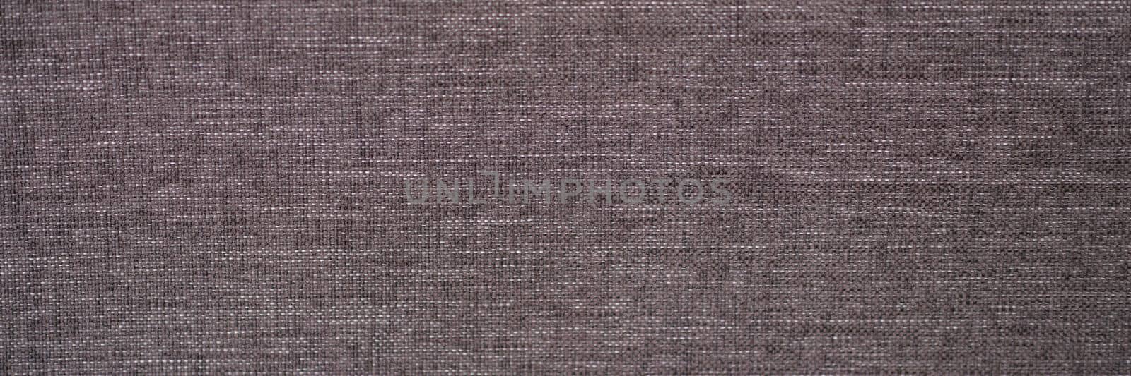 Dark gray brown fabric textile background. Quality linen fabric by kuprevich