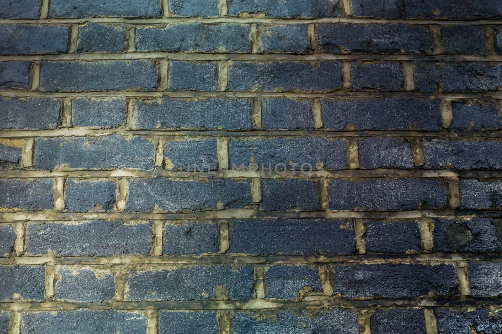 Gray brick wall background. Texture of painted brick. Suitable for making background images