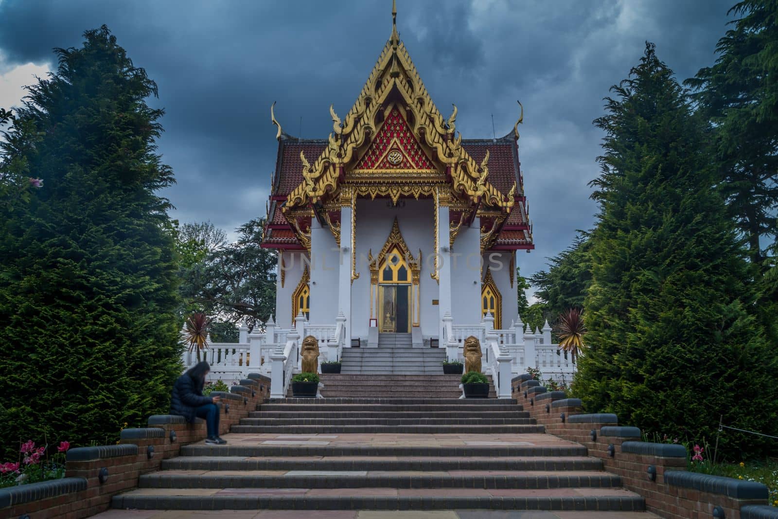 Buddhapadipa Buddhist Temple in Wimbledon, London, England, United Kingdom.