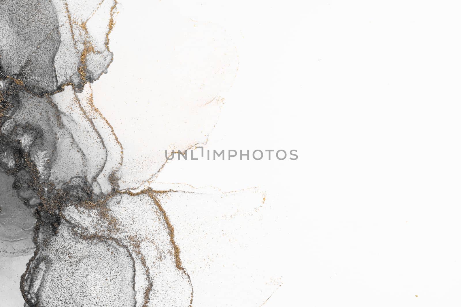 Marble ink abstract art from meticulous original painting abstract background . Painting was painted on high quality paper texture to create smooth marble background pattern of ombre alcohol ink .