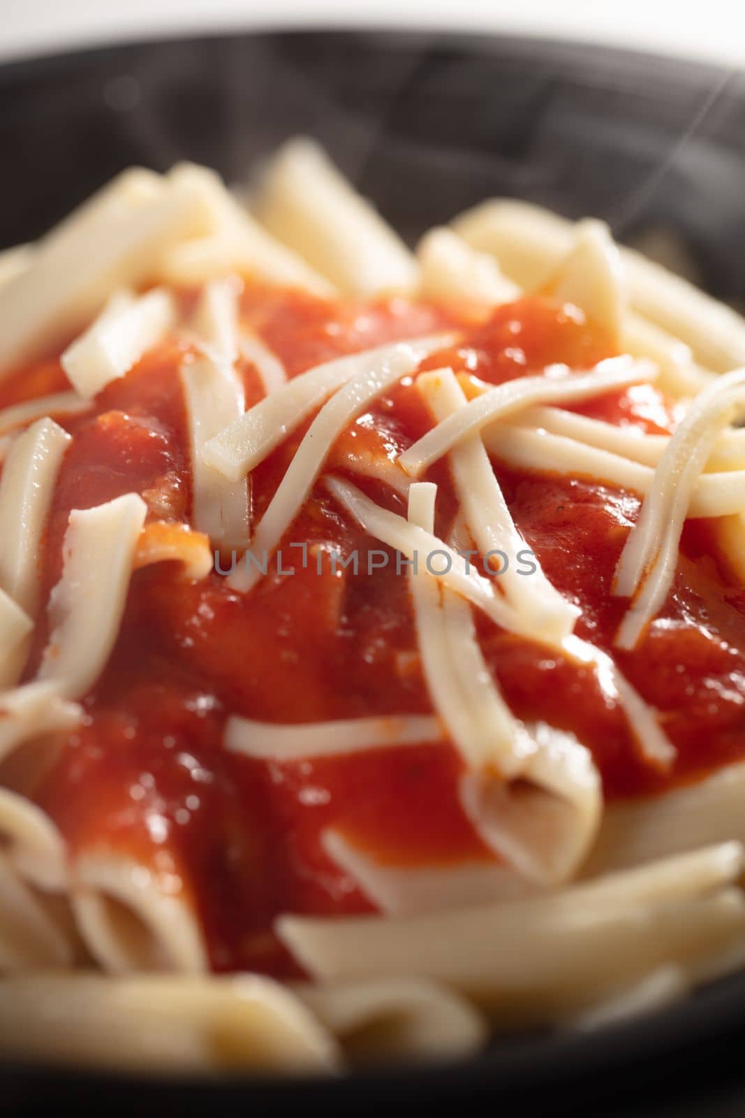 Pasta with Napoliten sauce - Penne. High quality photo