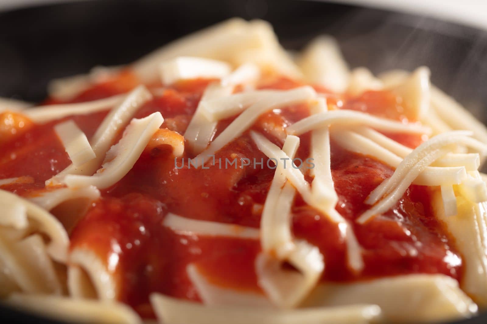 Pasta with Napoliten sauce - Penne. by senkaya