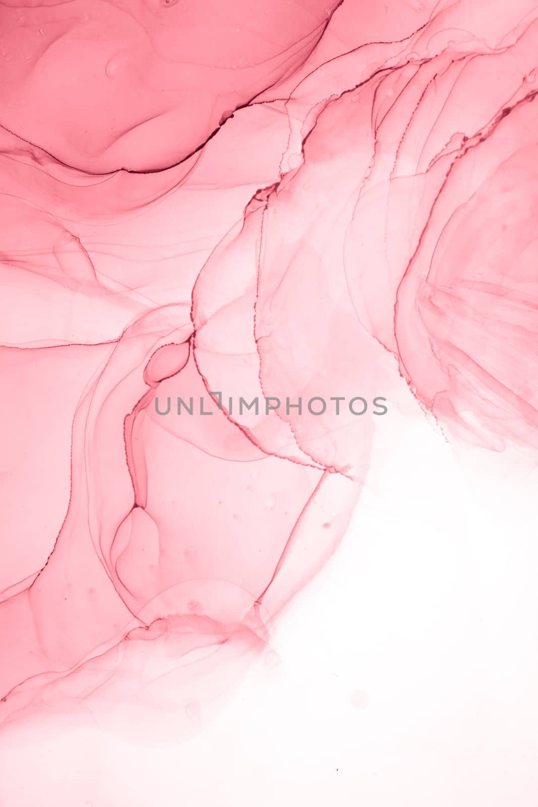 Marble ink abstract art from exquisite original painting for abstract background . Painting was painted on high quality paper texture to create smooth marble background pattern of ombre alcohol ink .