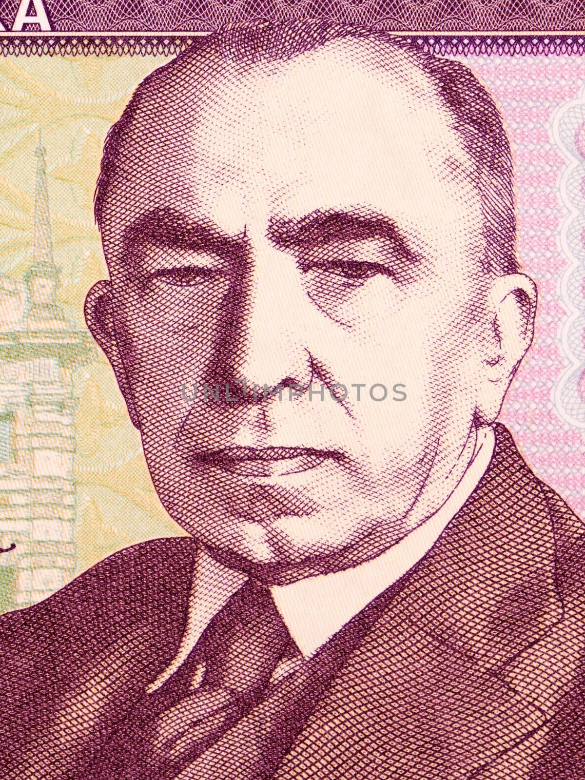 Emil Hacha a portrait from money by johan10