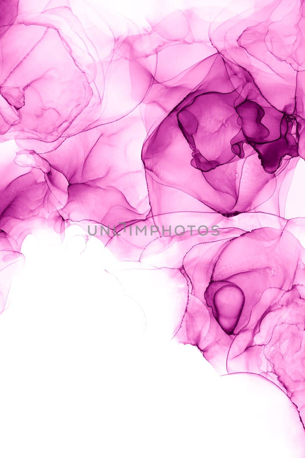 Marble ink abstract art from exquisite original painting for abstract background by biancoblue