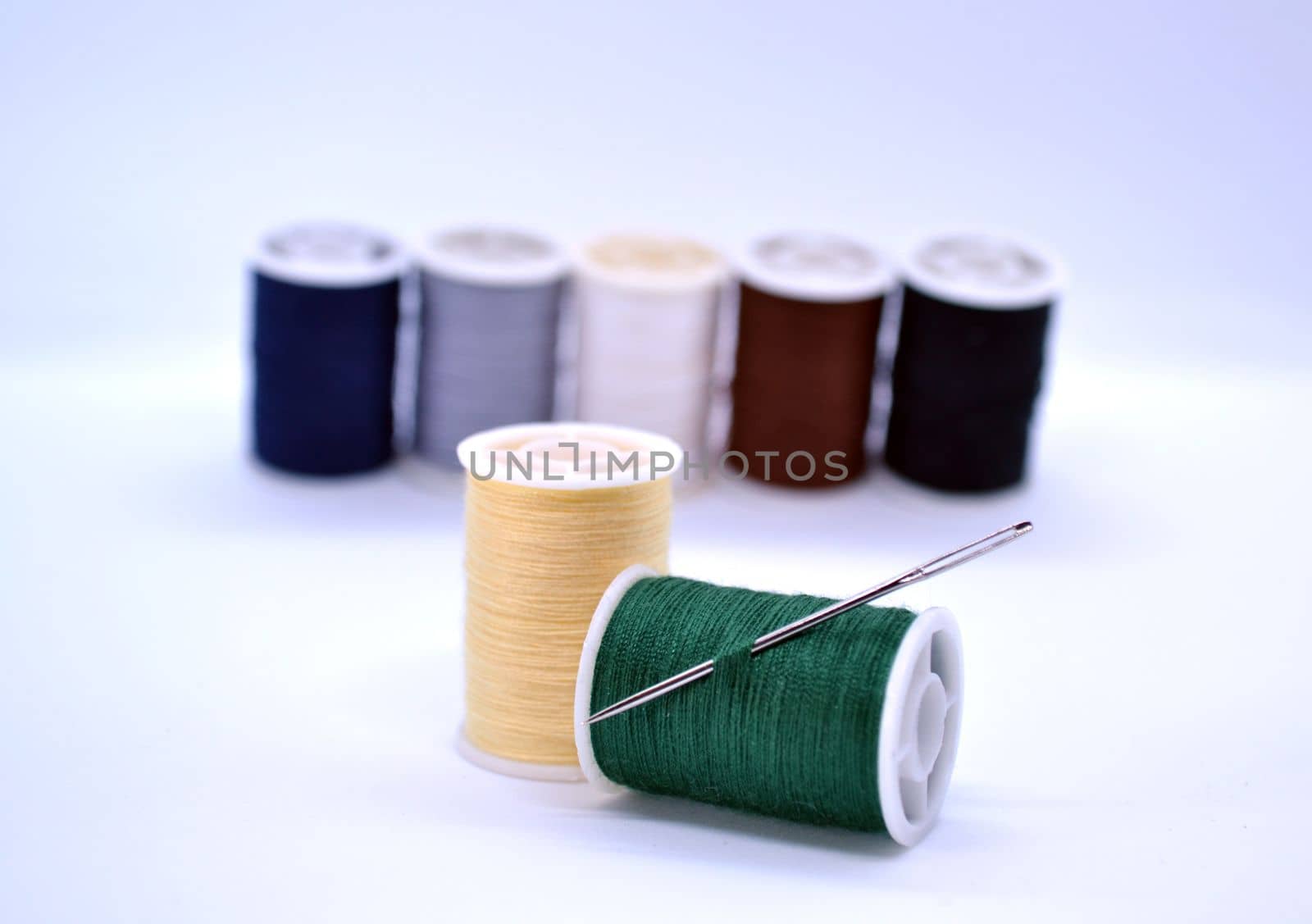 Threads and needle. by Yuka777