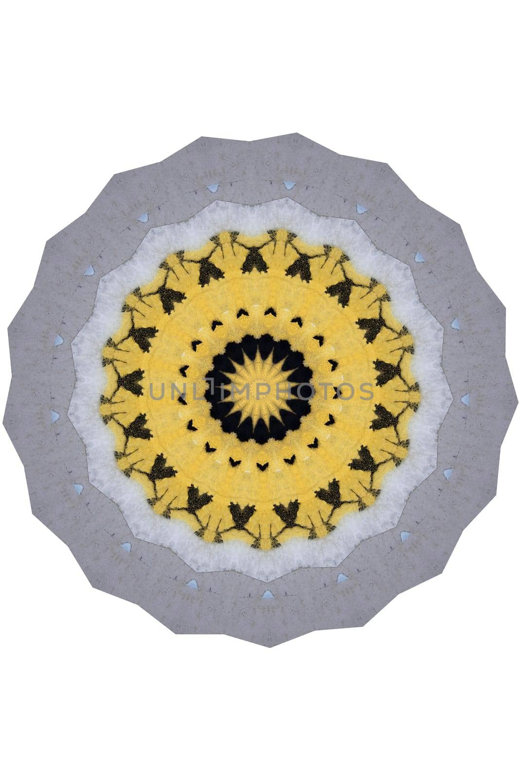 Digital artwork of a contemporary mandala by bepsimage