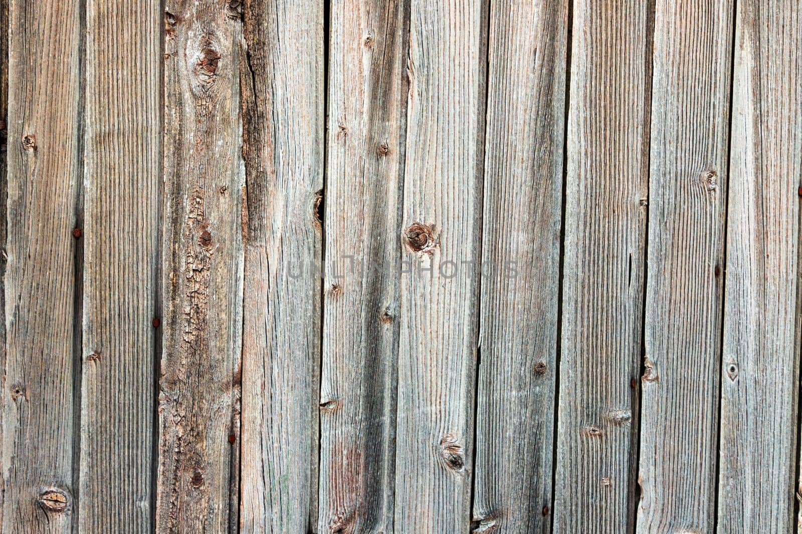 Natural surface from old wooden boards. Horizontal view