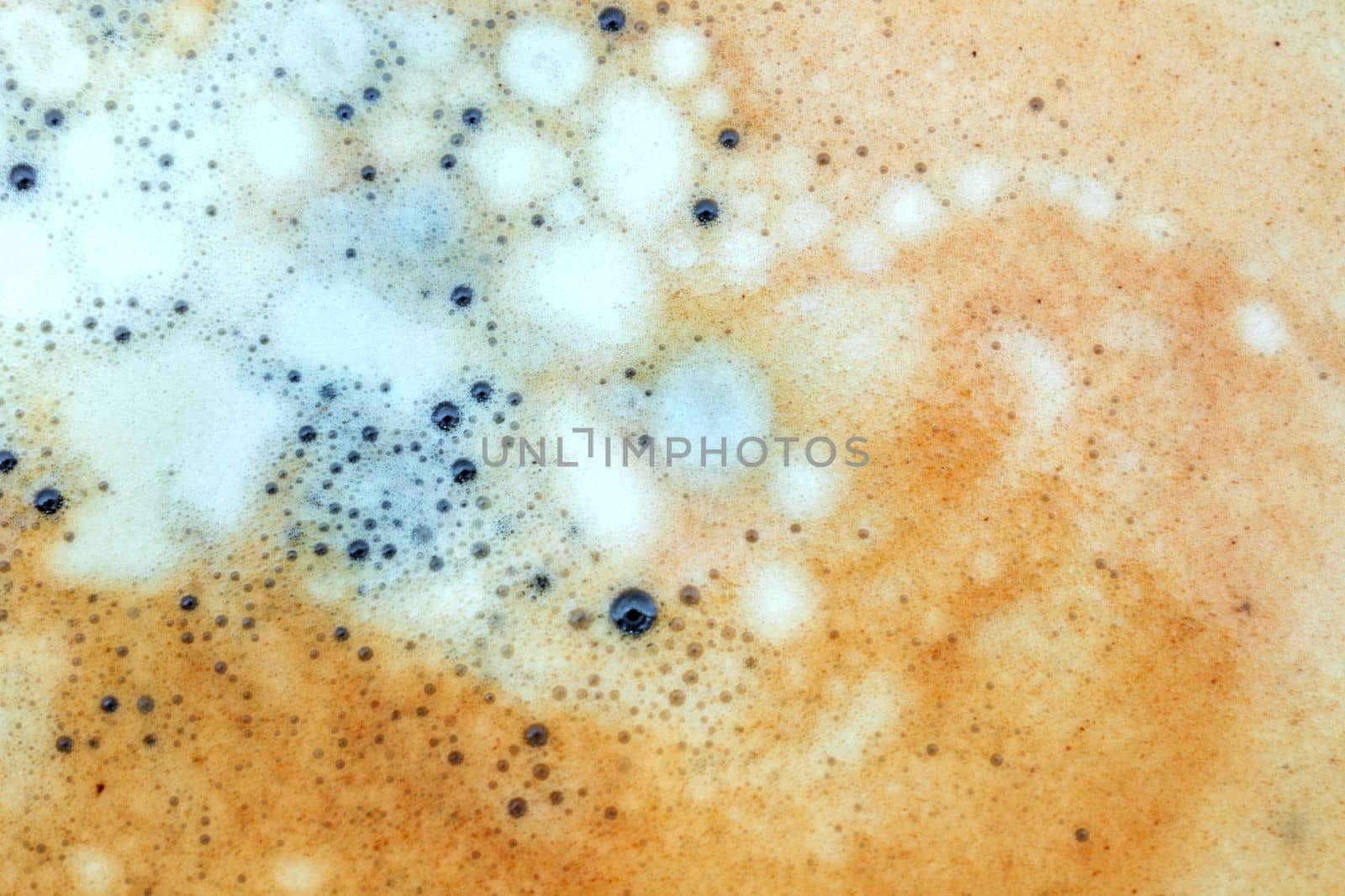 The surface of coffee foam by EdVal