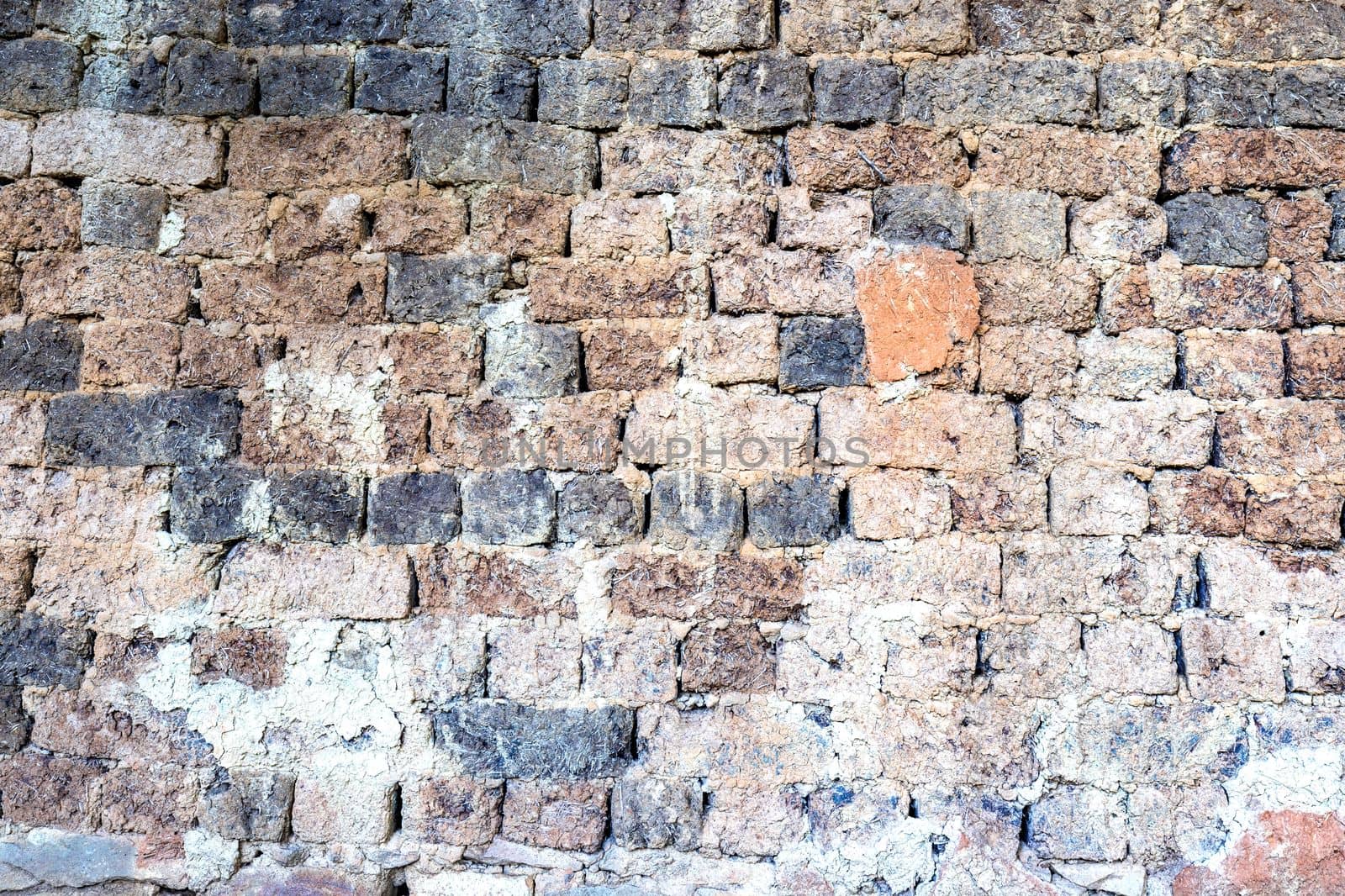 Old wall from adobe, perfect for the background.