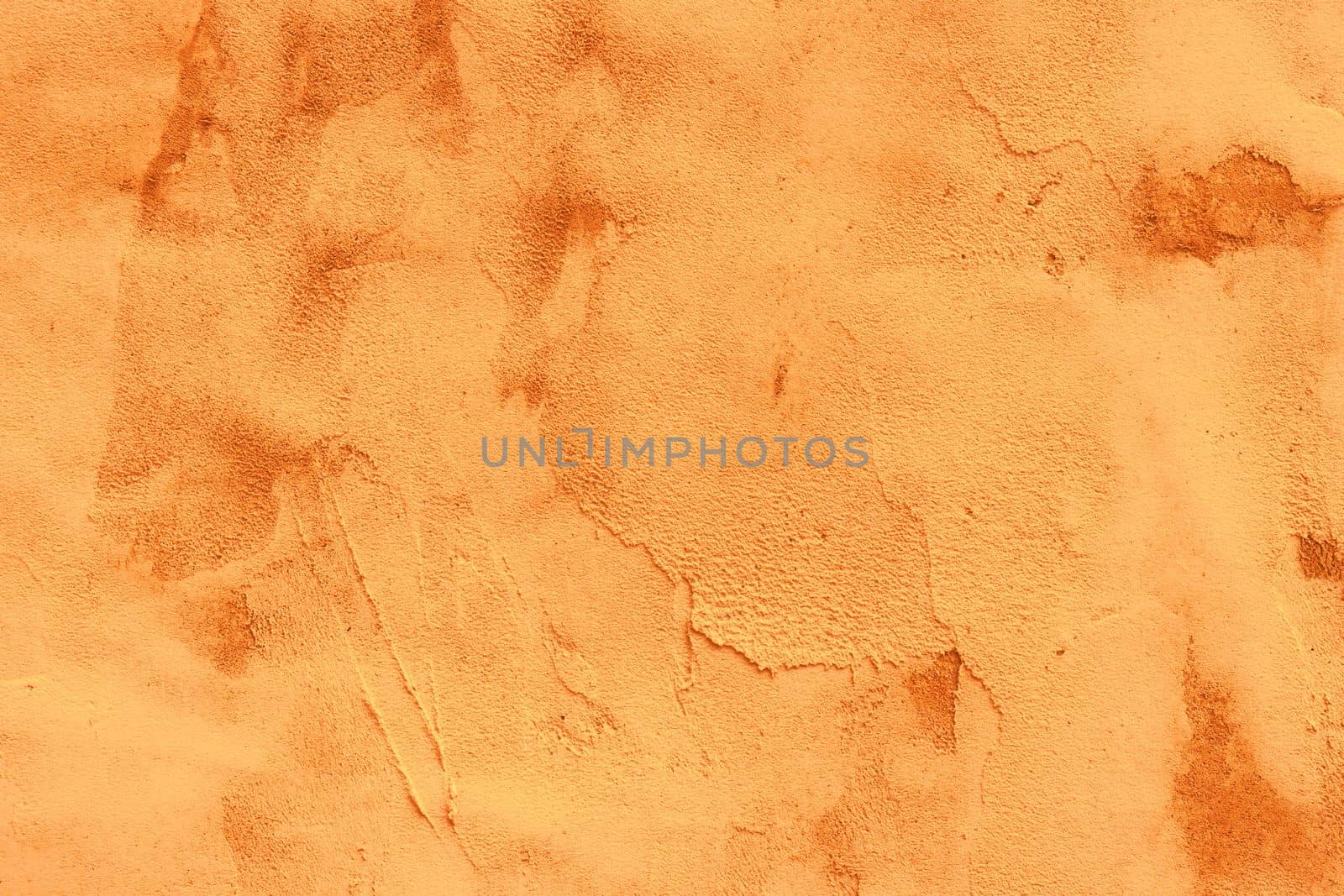 Abstract background from old shabby orange plaster. by gelog67