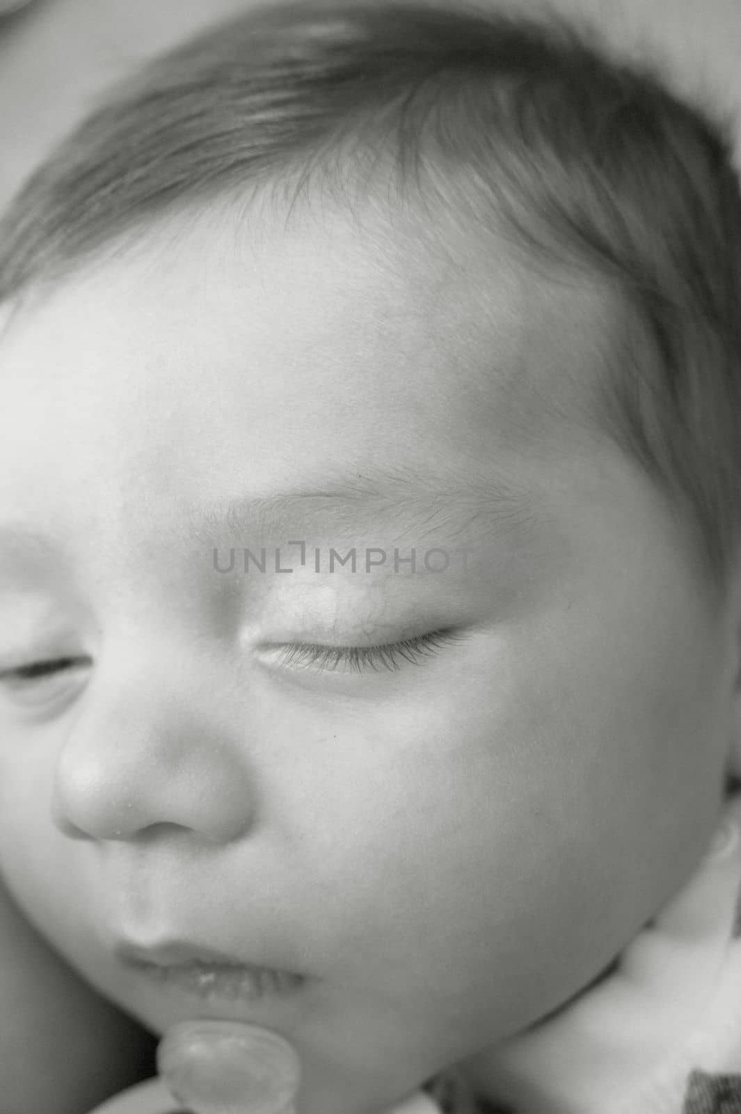 Two month old baby portrait by GemaIbarra