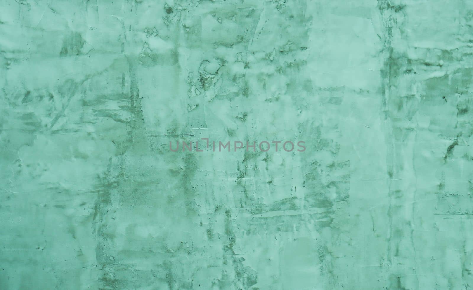 Abstract background for design from old green plaster.