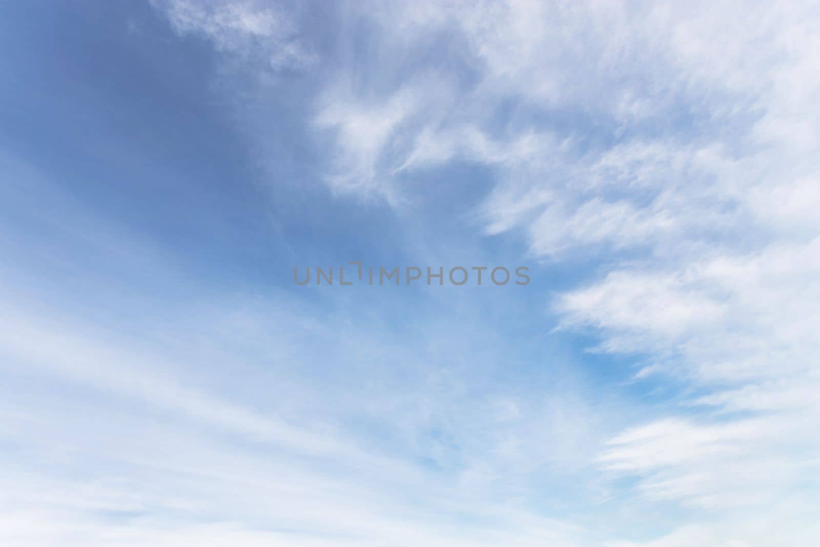 Blue sky background and white clouds