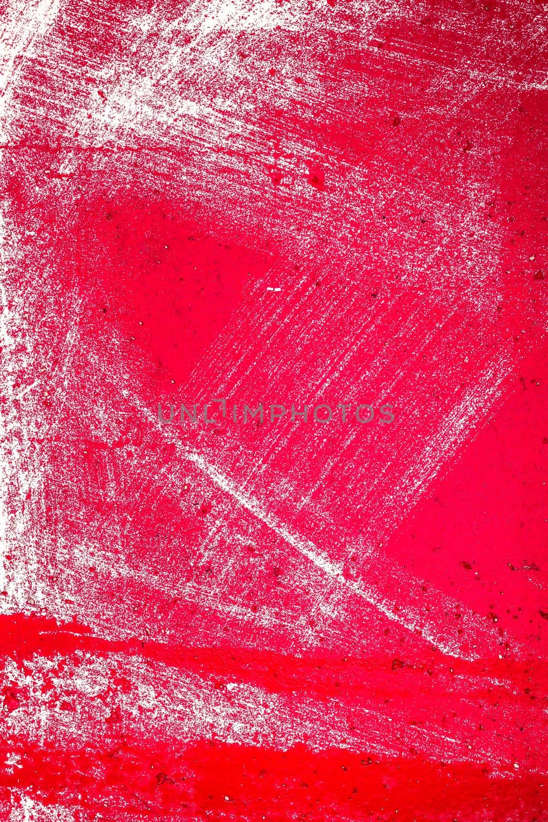 Red painted grungy texture. It can be used as background and texture.