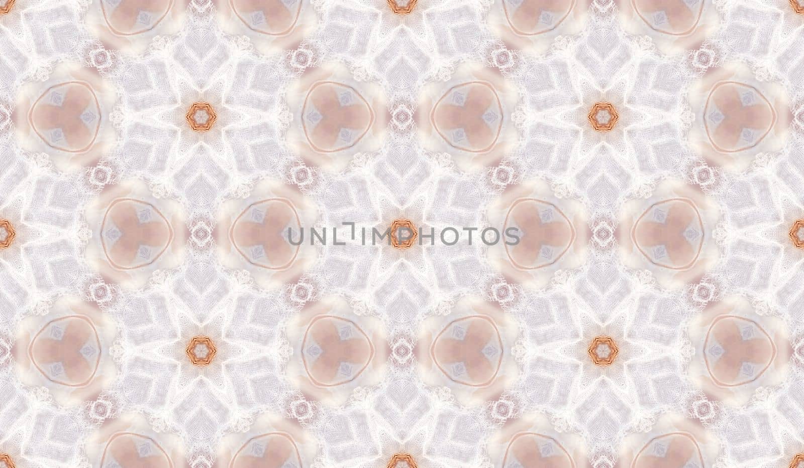 Abstract seamless texture from photo of gauze and decorations.