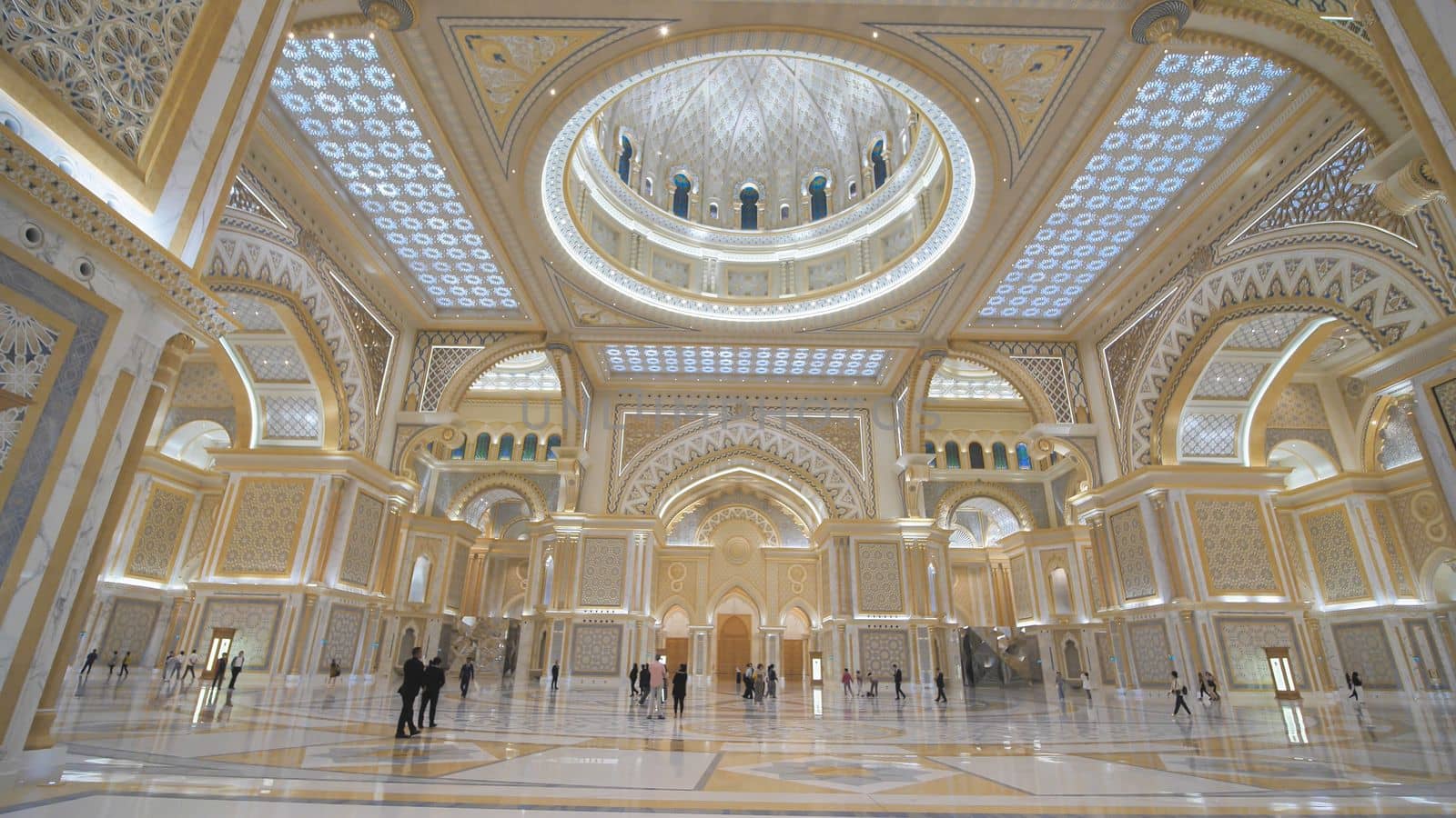 Interior of Qasr al-Watan the Palace in Abu Dhabi