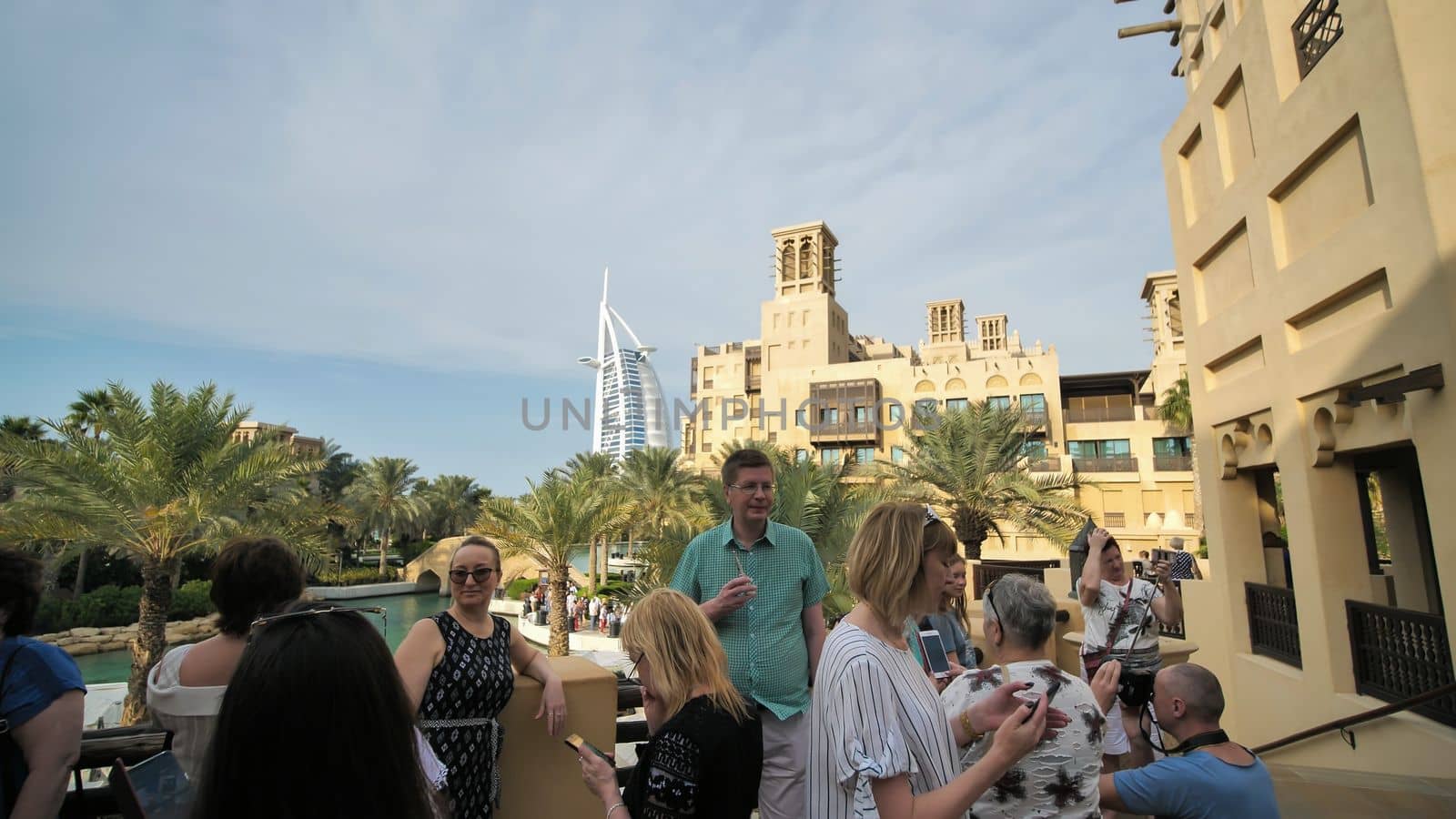 Souk Madinat Jumeirah with tourists