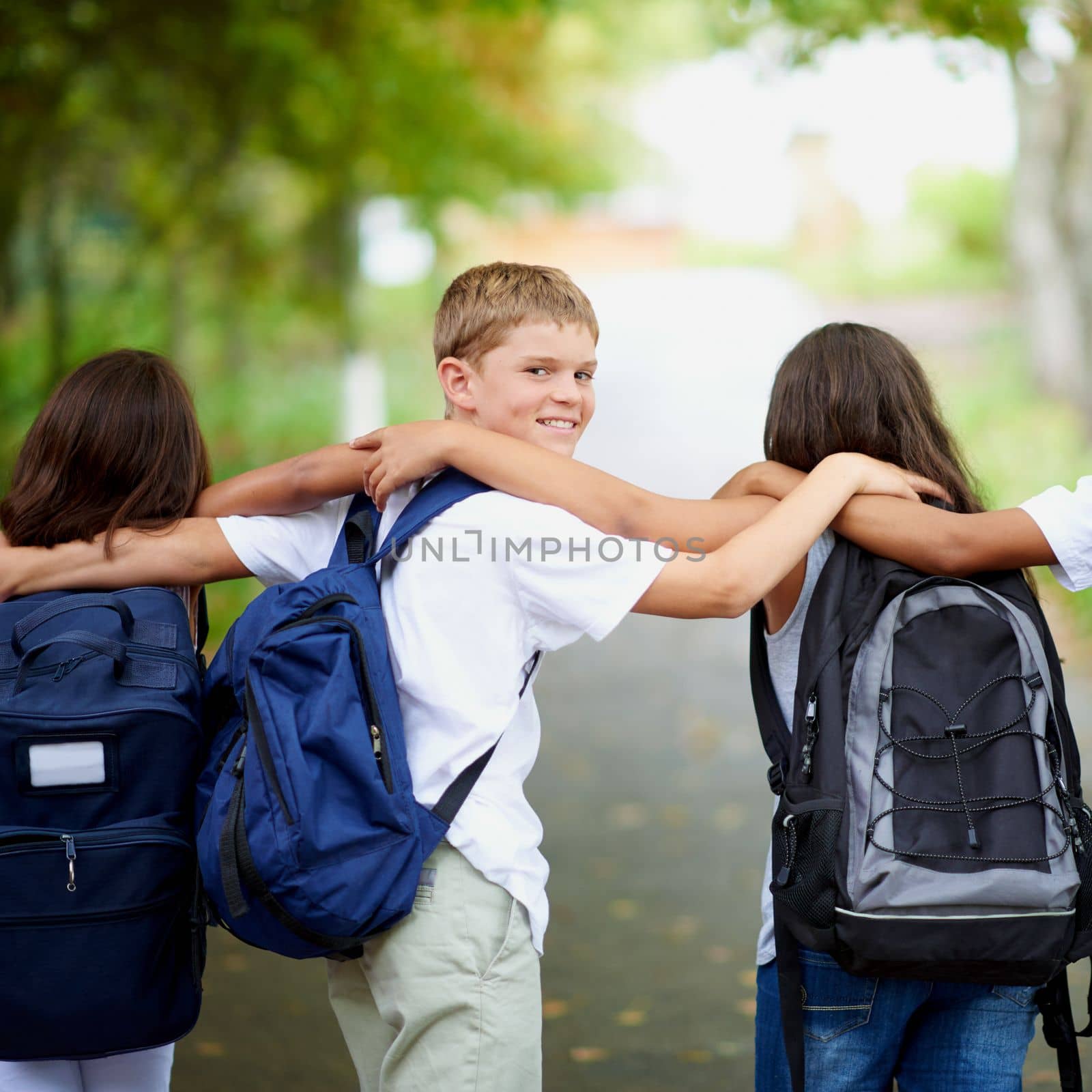 After school friendships. elementary school kids. by YuriArcurs
