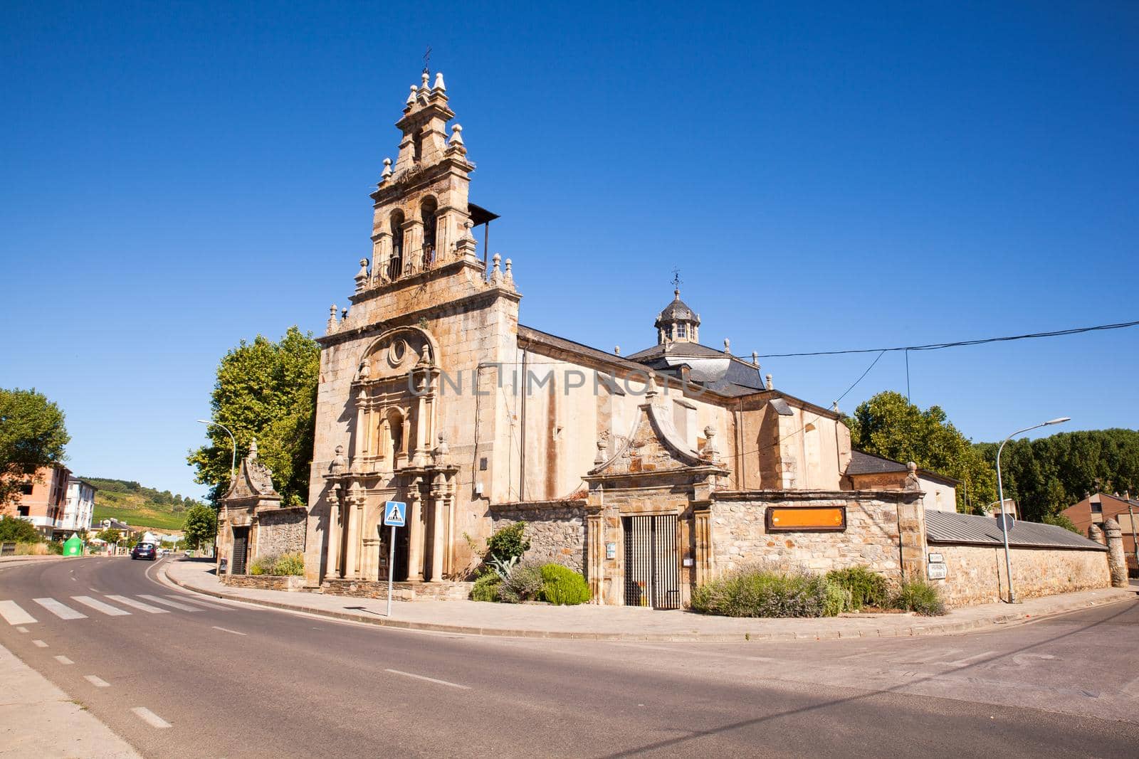 Santuario Virgen de las Angustias in Cacabelos, Spain