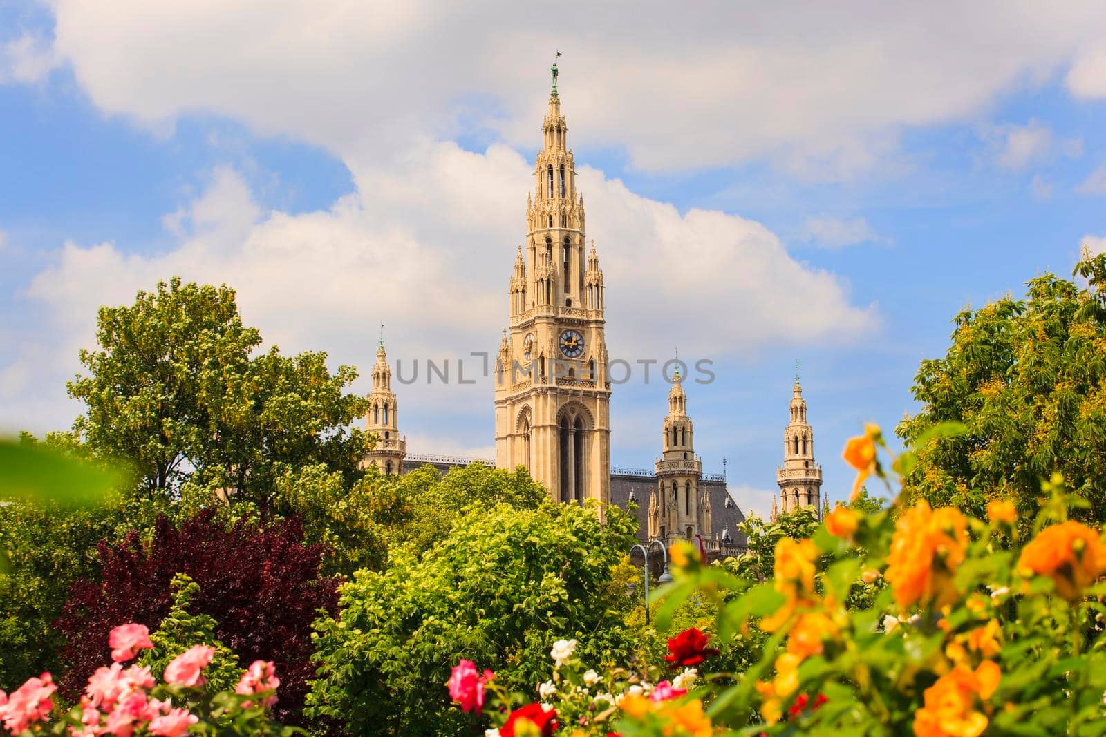View of the bell tower of the St. Stephen's Cathedral, Vienna